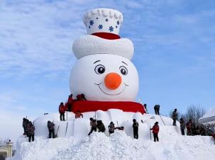 進度條再刷新！“爾濱”大雪人即將“C位出道”