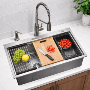 multifunction kitchen sinks 30"x20"x9"