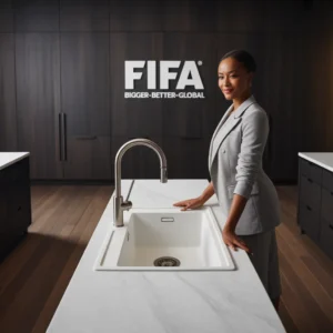 Home quartz kitchen sink