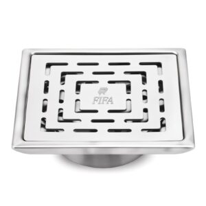FIFA 304-SS Floor Drain (6" x 6") with Advanced Cockroach Trap
